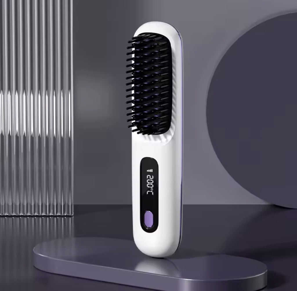 Luxury Ionic Cordless Straightening Brush