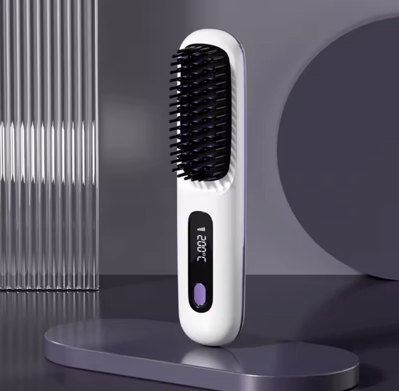 Luxury Ionic Cordless Straightening Brush