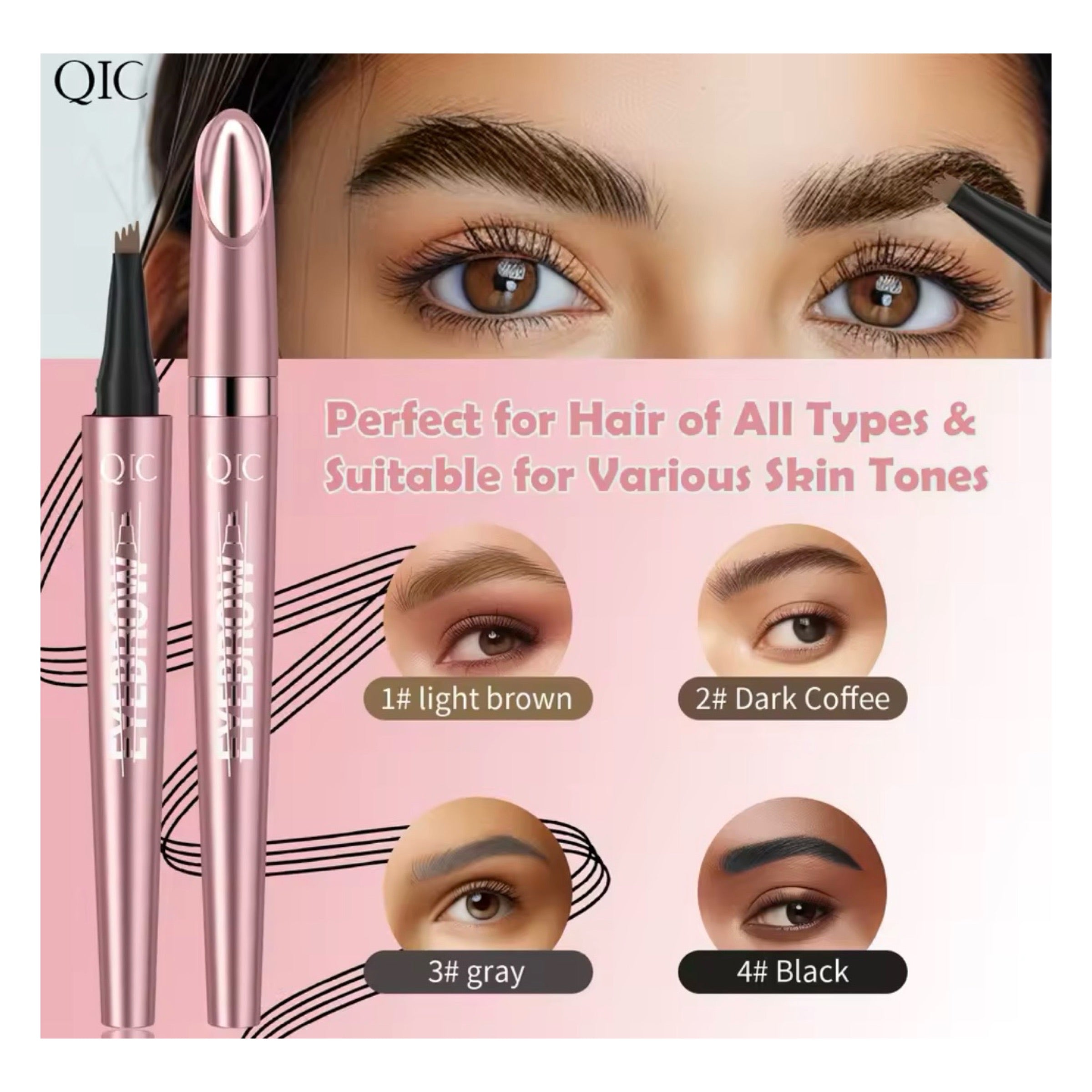 MicroFork™ Waterproof Brow Pen