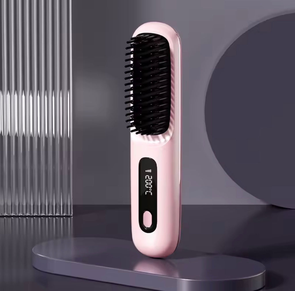 Luxury Ionic Cordless Straightening Brush